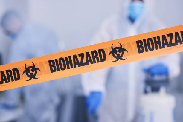 Professional Biohazard technician working in Marriottsville, MD